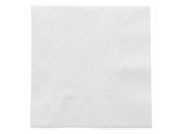 Serviette 25cm 2L blanc 100 pieces