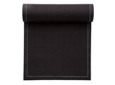 MyDrap serviette cotton 40 40cm noir 25 pieces