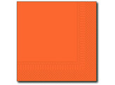 Serviette 33cm 2L orange 100 pieces