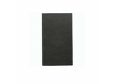 Serviette 33 40cm 1/6 pli double point noir 50 pieces