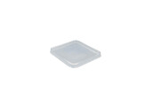 Couvercle carre micro transparent 50 pieces