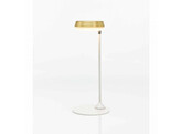 Lampe de table Mirai blanc - or