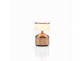 Lampe de table Demoiselle small cylinder opal bronze