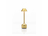 Lampe de table Demoiselle tall cap or