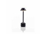 Lampe de table Demoiselle tall cap noir