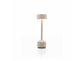 Lampe de table Demoiselle tall cylinder sable