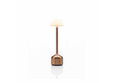 Lampe de table Demoiselle tall cap opal bronze