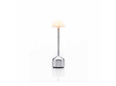 Lampe de table Demoiselle tall cap opal aluminium