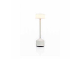 Lampe de table Demoiselle tall cylinder opal blanc