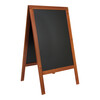 Stoepbord woody sandwich 70 120cm mahogany