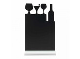 Tafel krijtbord silhouet aluminium  Cocktail 