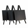 Ardoise de table mini trepied noir 3 pieces