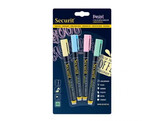 Krijtstift 1-2mm pastel geel/blauw/lila/groen