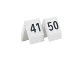 Numero de table blanc 41-50