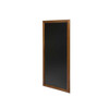 Ardoise murale long 56 120cm marron fonce