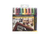 Krijtstift 2-6mm wit/rood/blauw/geel/oranje/roos/groen/purper