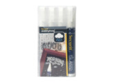 Krijtstift waterproof 2-6mm wit 4 stuks