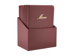 Box avec 20 carte menu A4  Classic 