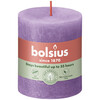 Pilier bougie 80/68 rustique 4 pieces vibrant violet