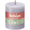 Stompkaars 80/68 rustiek 4 stuks frosted lavender