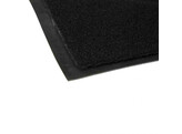 Tapis d entree antiderapant 90 200cm noir