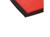 Tapis d entree antiderapant 90 200cm rouge