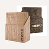 Box avec 10 cartes menu A4  Desing  liege