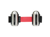 Accroche murale a corden  Retractable  205cm rouge