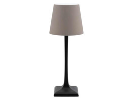 Lampe de table Milano noir/taupe