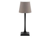 Lampe de table Milano noir/taupe