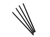 Paille bio 20cm 6mm noir 250 pieces