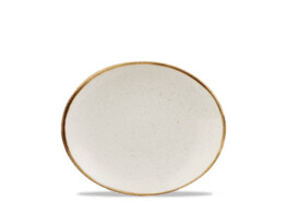 Assiette oblong Barley White